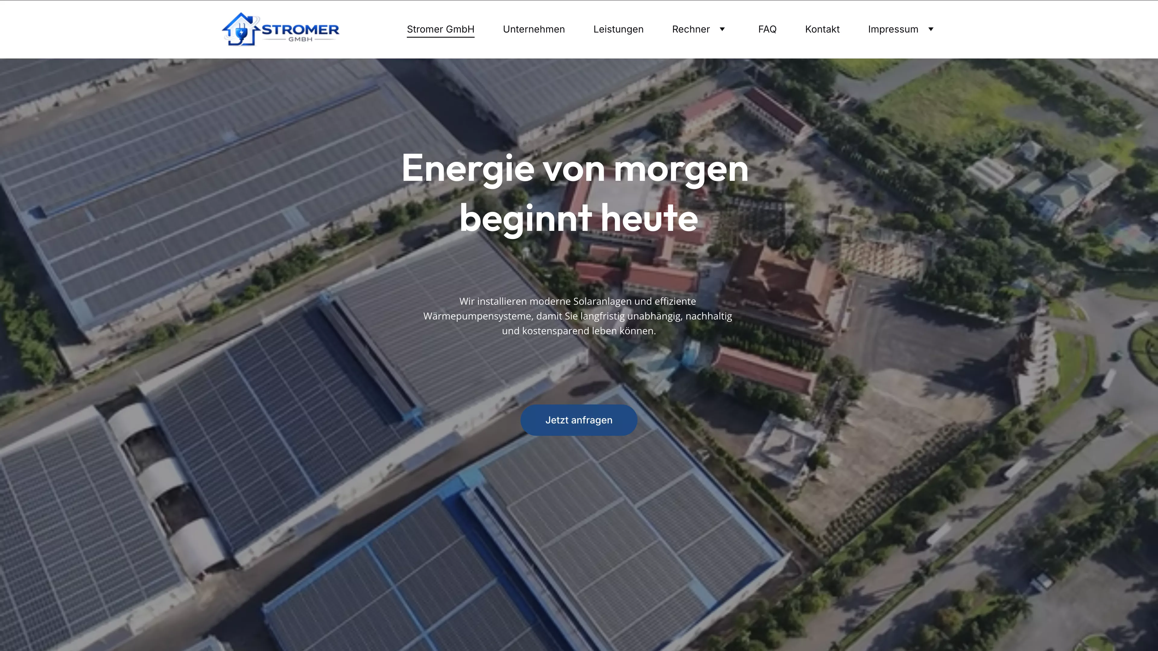 Website von Stromer GmbH