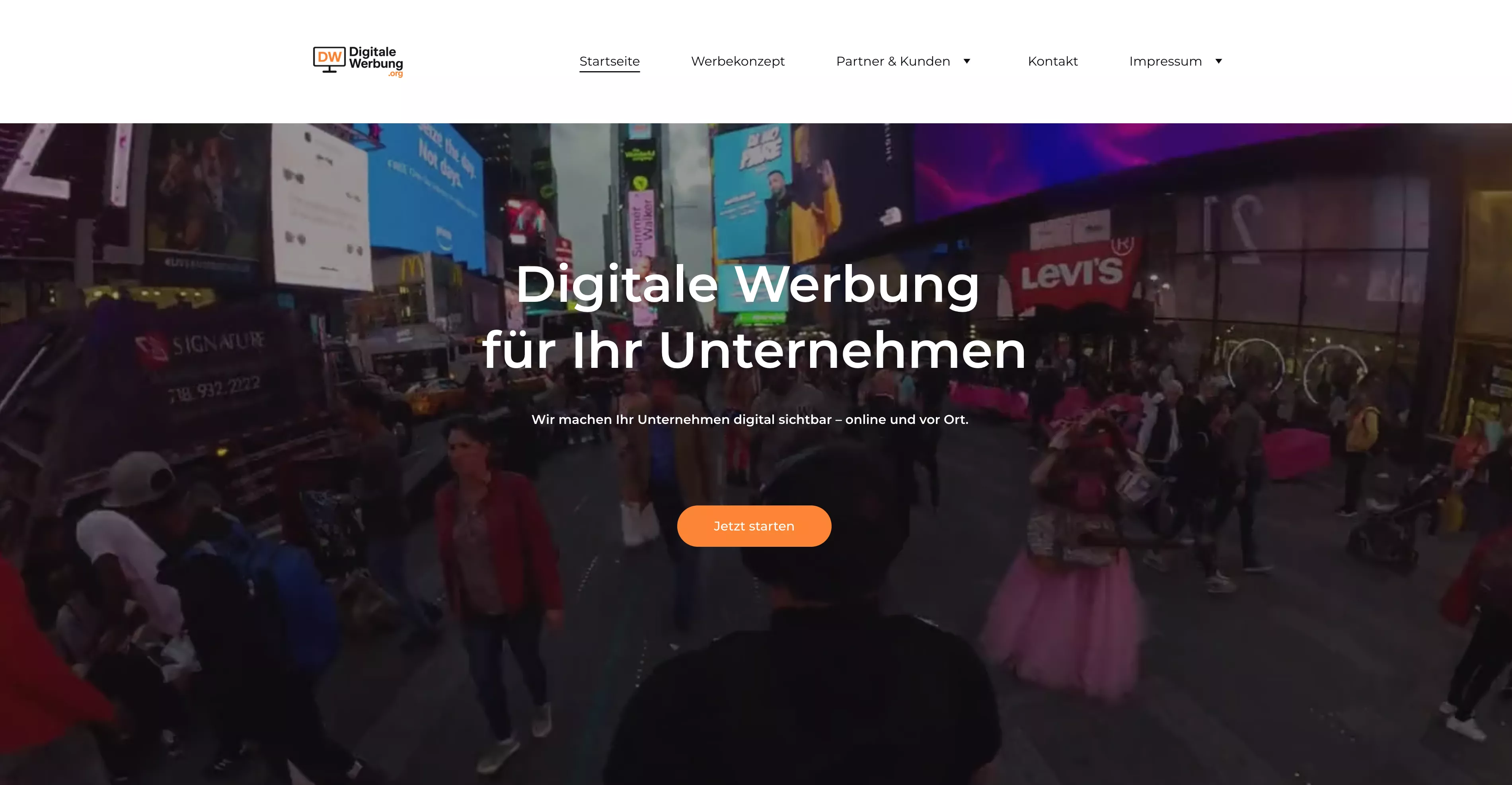 Website von DigitaleWerbung.org